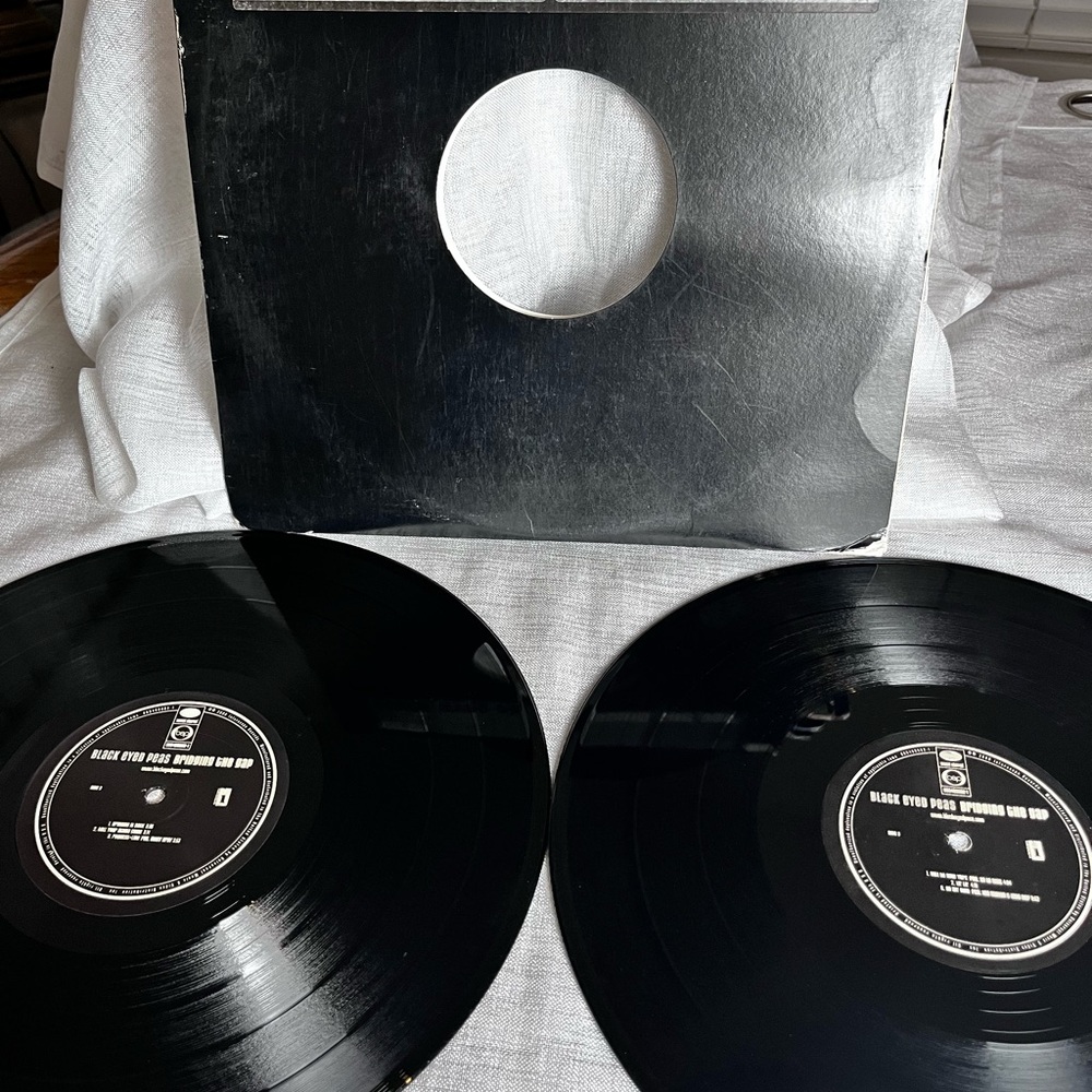 Black Vinyl Records with Sleeve